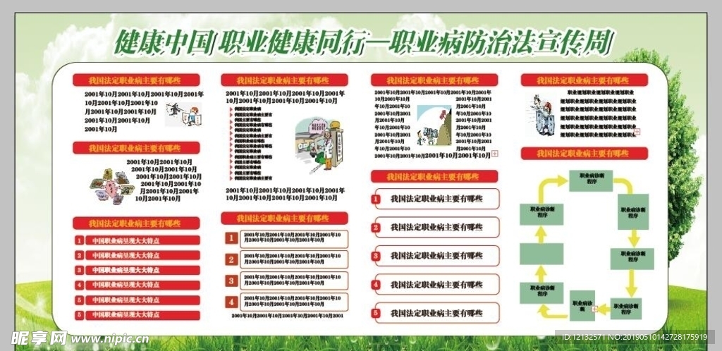 最新健康职业病