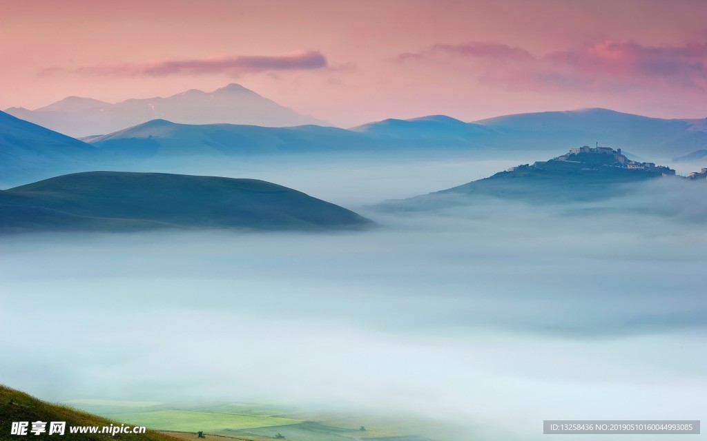 高山云海