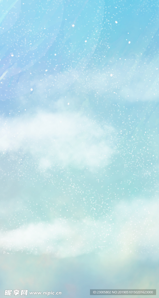 蓝色天空背景