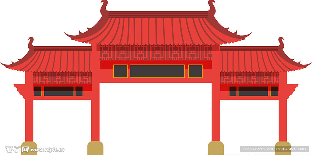 牌楼 门楼 拱门