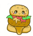 卡通汉堡 汉堡王