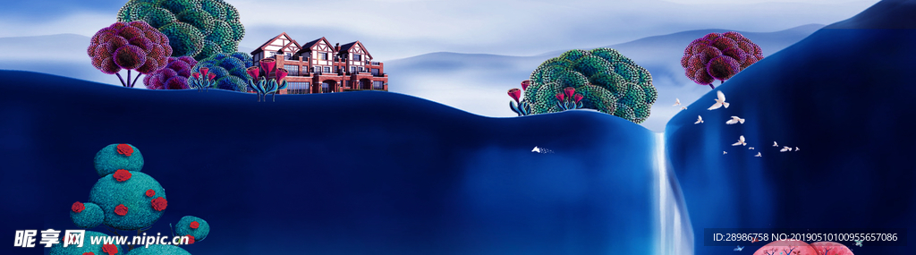 油画背景
