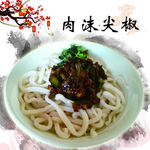 面馆菜品肉沫尖椒