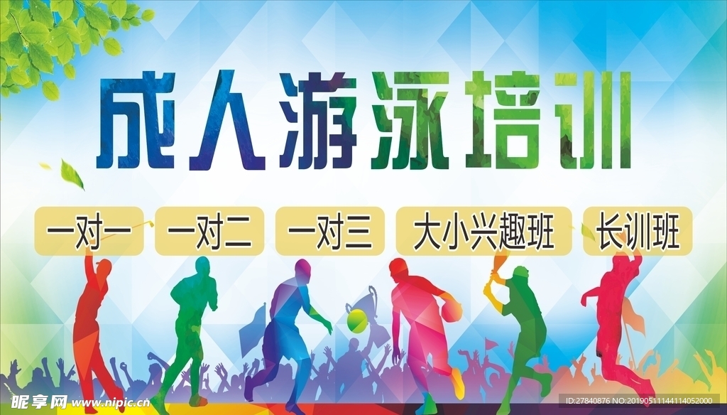 成人游泳培训