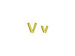 黄金字v