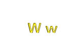 黄金字w