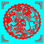 老鼠剪纸