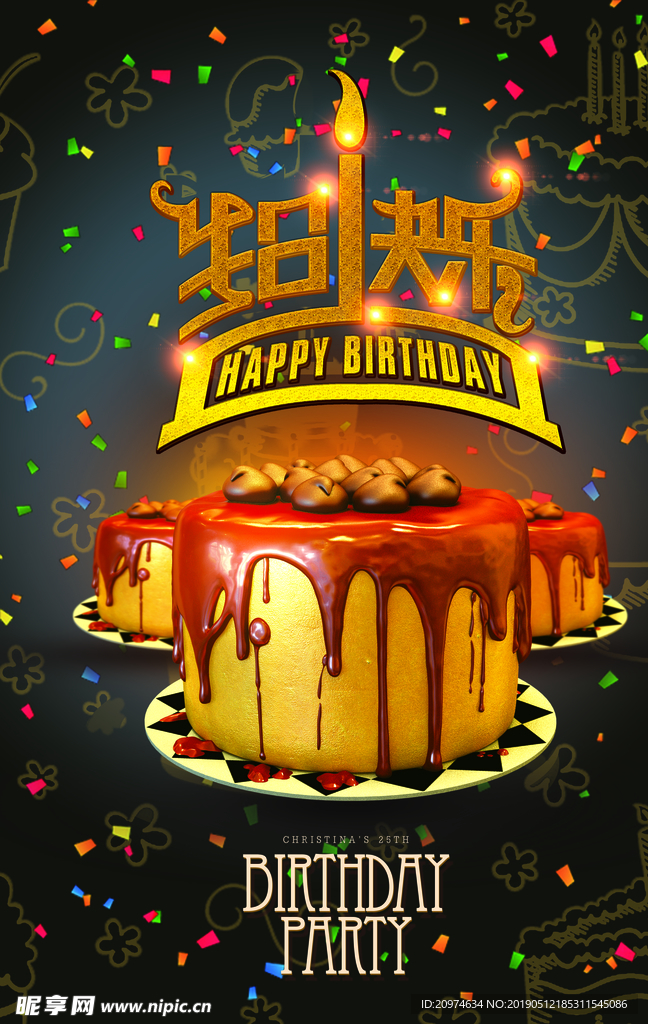 生日 生日快乐 生日快乐贺卡