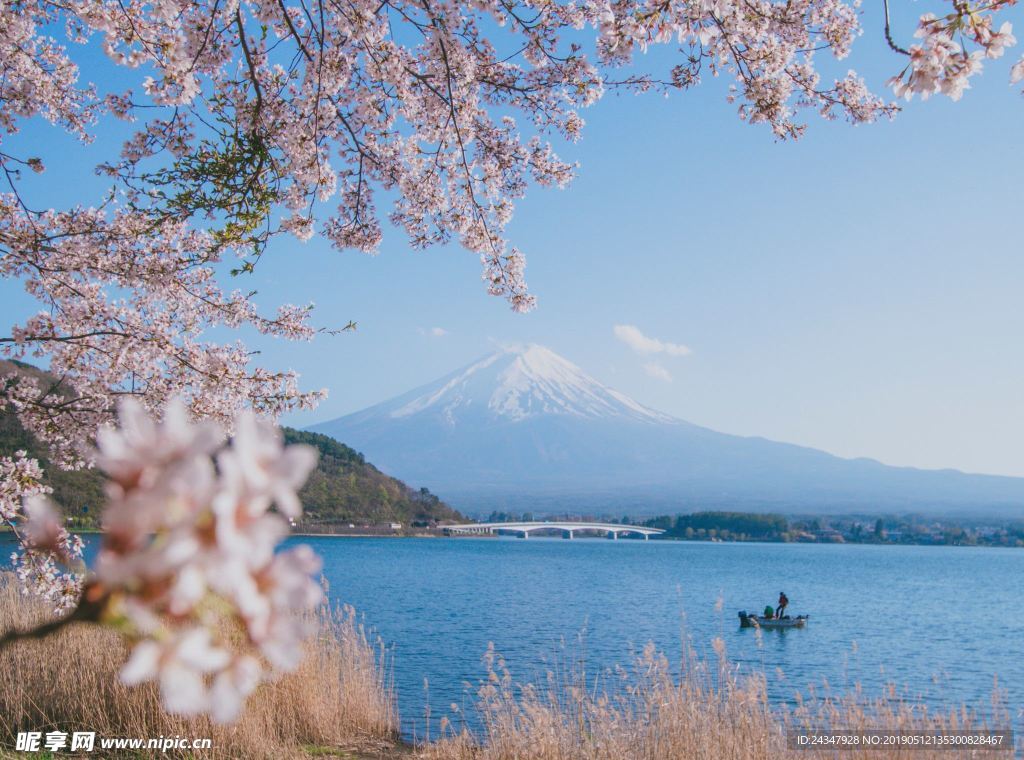 日本富士山风景摄影