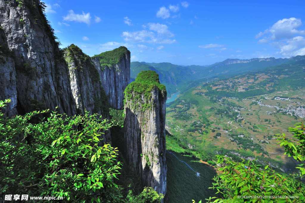 景区山水