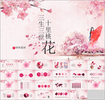 三生三世十里桃花PPT模板