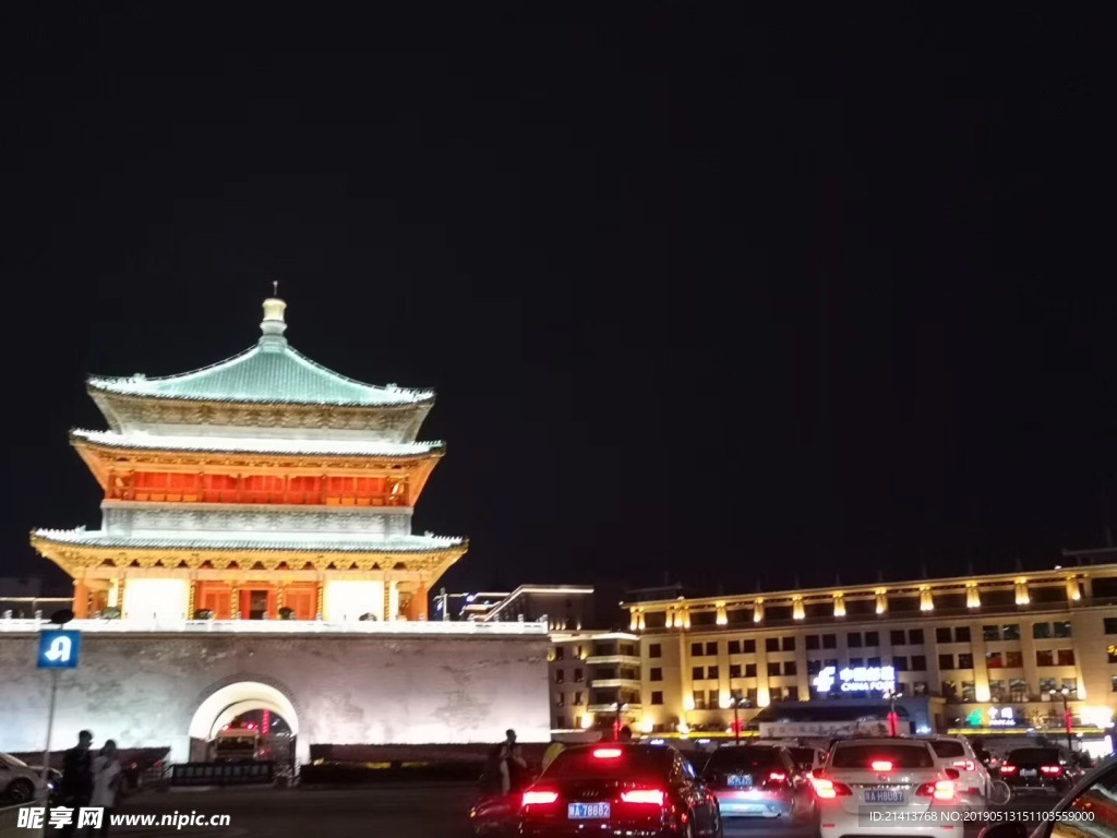 夜晚城市风景