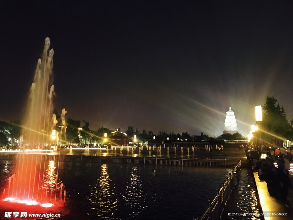 夜晚城市风景