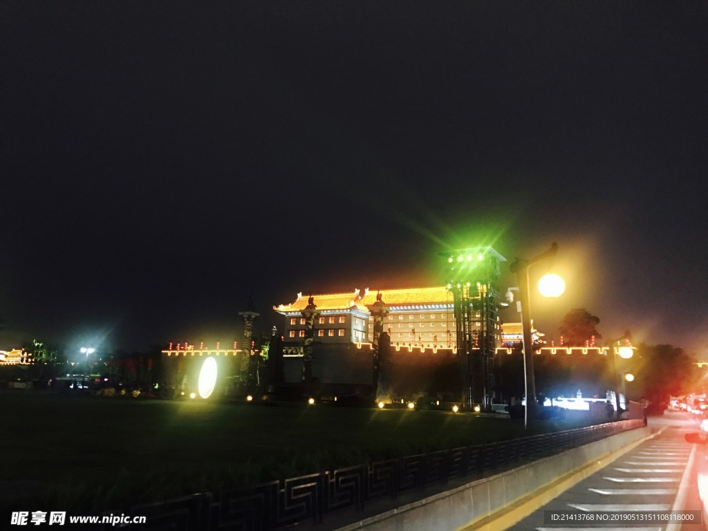 夜晚城市风景