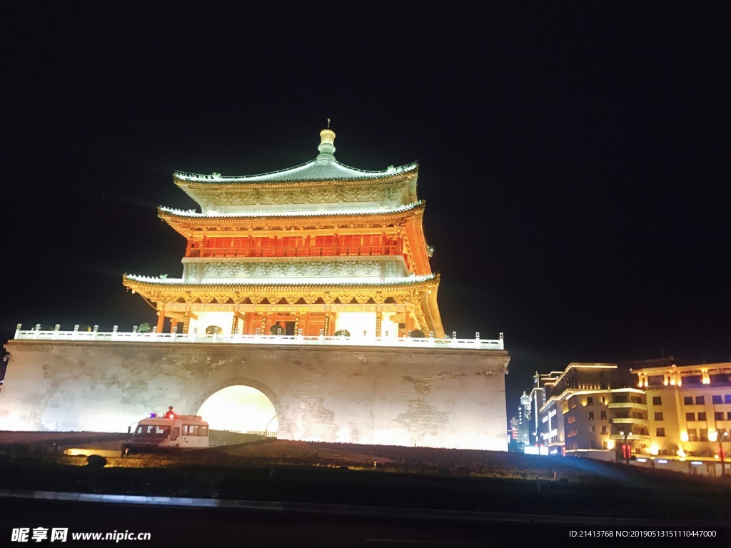 夜晚城市风景