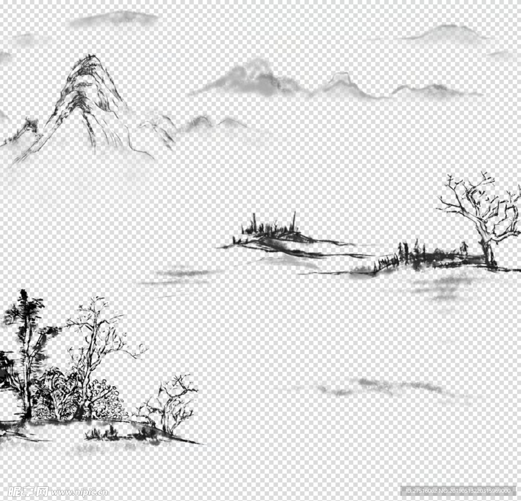 水墨山水