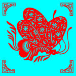 蝴蝶剪纸