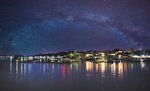 渔港星空