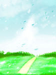 唯美插画