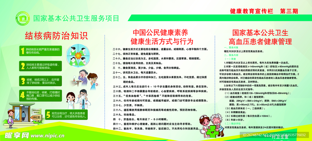 健康教育宣传栏
