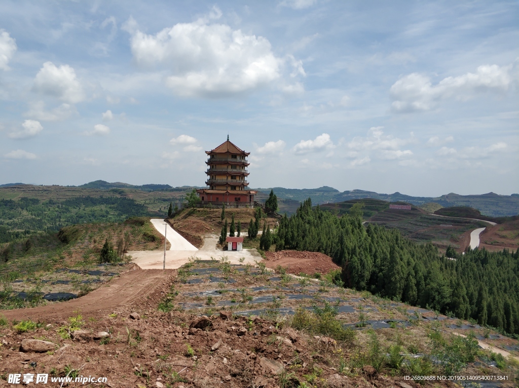 龙虎门  南充云台山