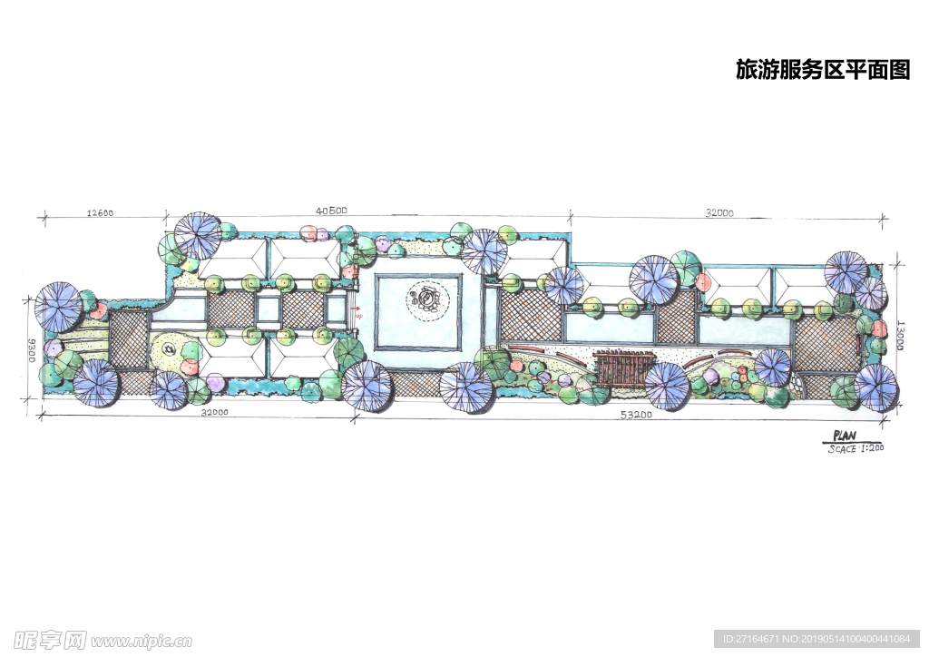 民俗街平面布置图