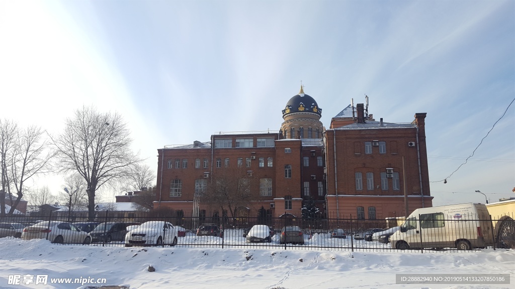 圣彼得堡冬季街景