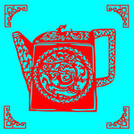 茶壶剪纸