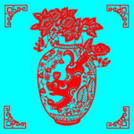 花瓶剪纸