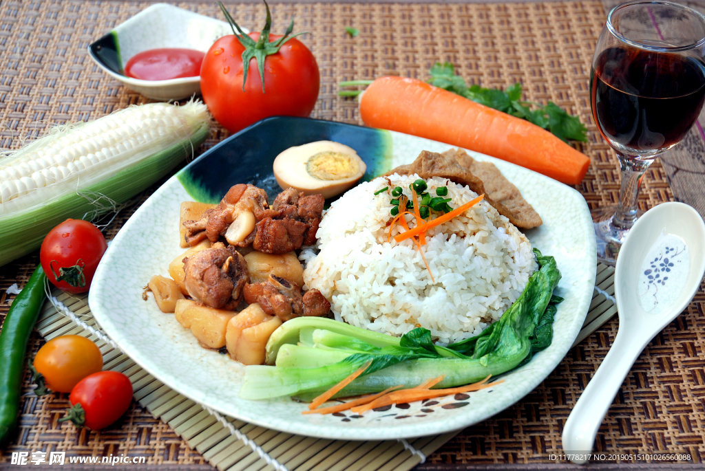 鸡肉饭