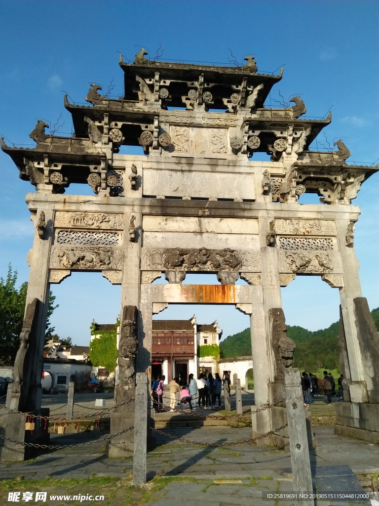 西递牌楼