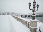 雪景-桥