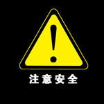 注意安全标志