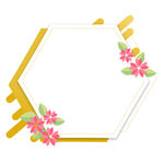 花朵边框