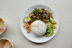 香菇滑鸡饭