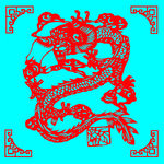 龙剪纸