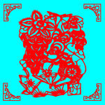 老鼠剪纸