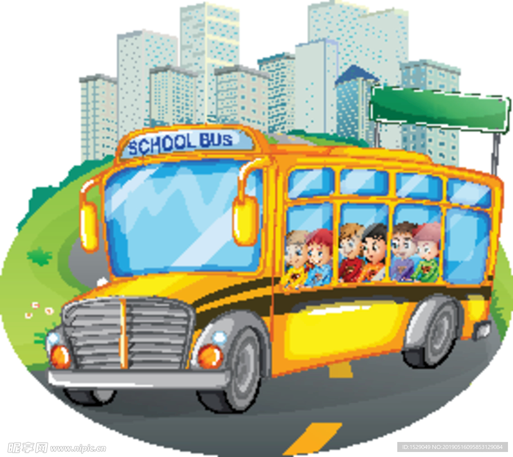 学生上学路上
