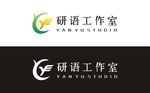 研语工作室LOGO标识标志设计