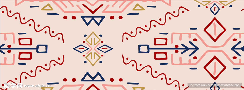 民族风异域风情图案设计