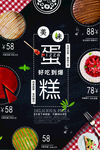 美味蛋糕海报