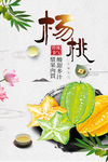 中国风杨桃海报