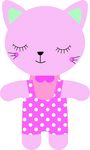 可爱 唯美 韩版  卡通猫