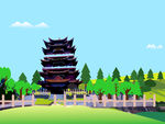 汉阴县龙岗阁