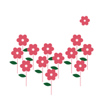 矢量花