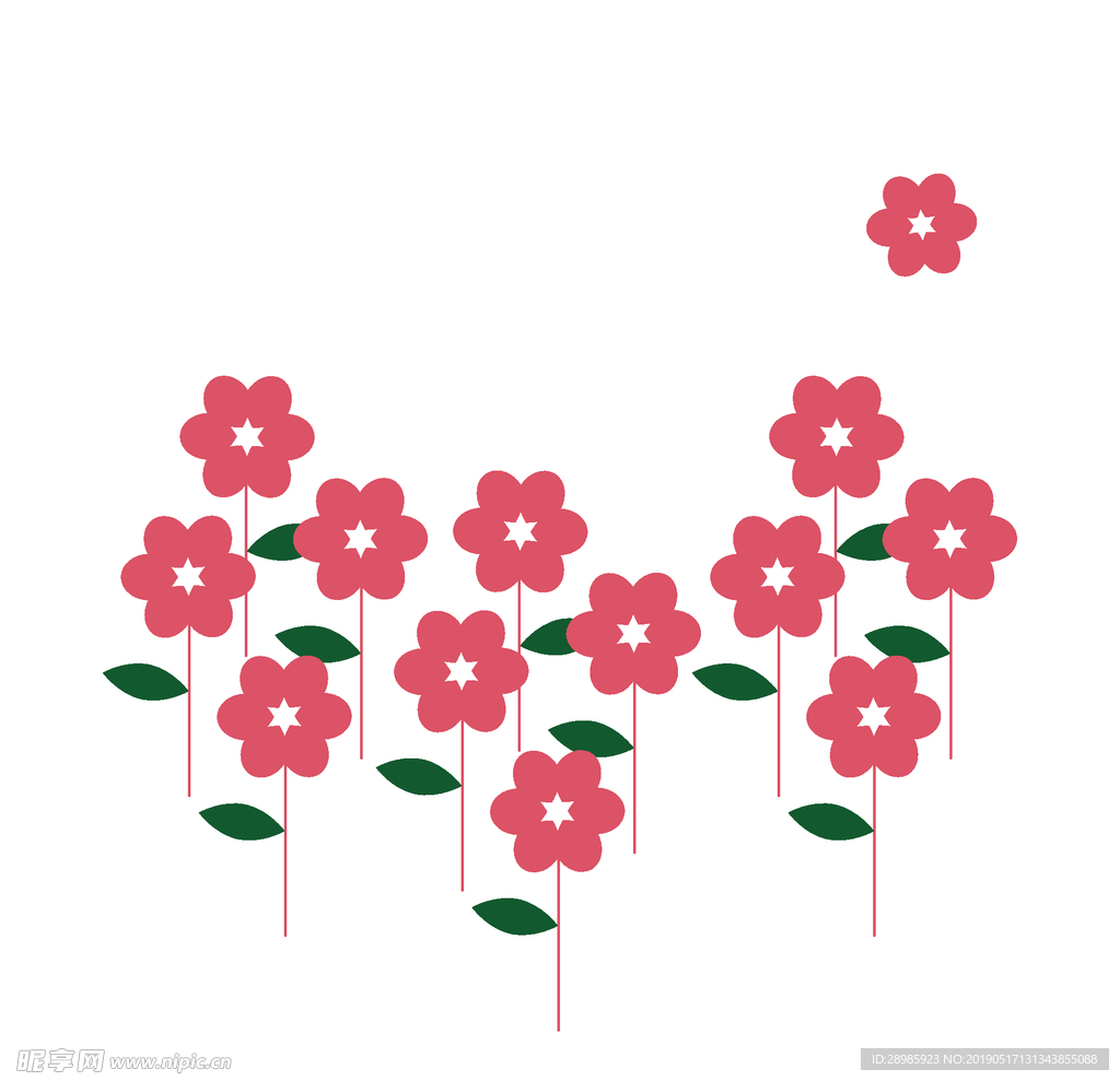 矢量花