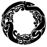 传统图案 图腾 龙纹 龙凤图案