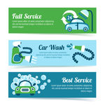 3款创意洗车服务banner