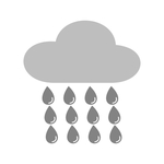 云彩下雨