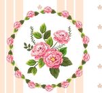 小清新 玫瑰花环